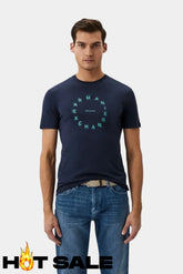 T-Shirt Men Navy Armani Exchange Camiseta